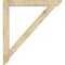 Ekena Millwork Traditional Slat Rough Sawn Bracket, Douglas Fir, 4"W x 40"D x 44"H BKT04X40X44TRA06RDF - alternate 3